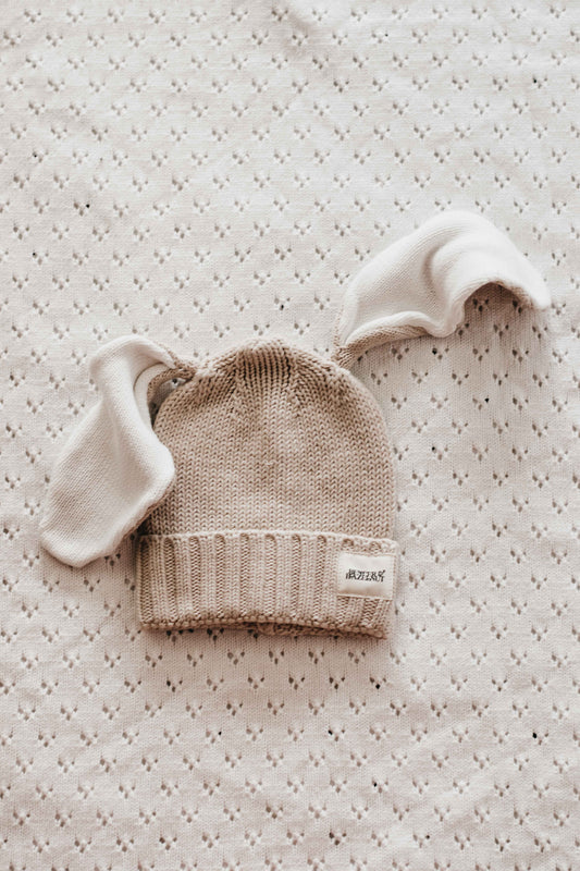 Knit Bunny Beanie