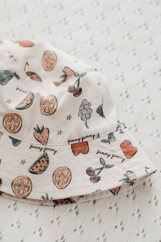 Cotton Sun Hat - Fruit Salad