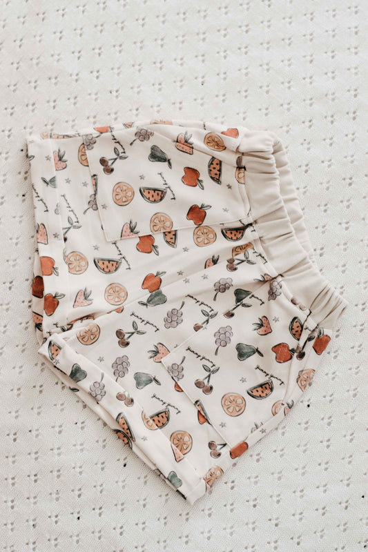 Jersey Shorts-  Fruit Salad