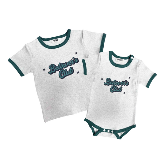 Believer's Club Bodysuit/Tee