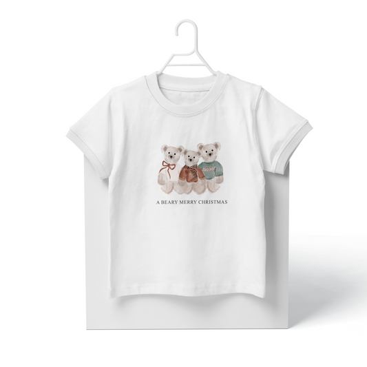 Beary Merry Christmas Bodysuit/Tee