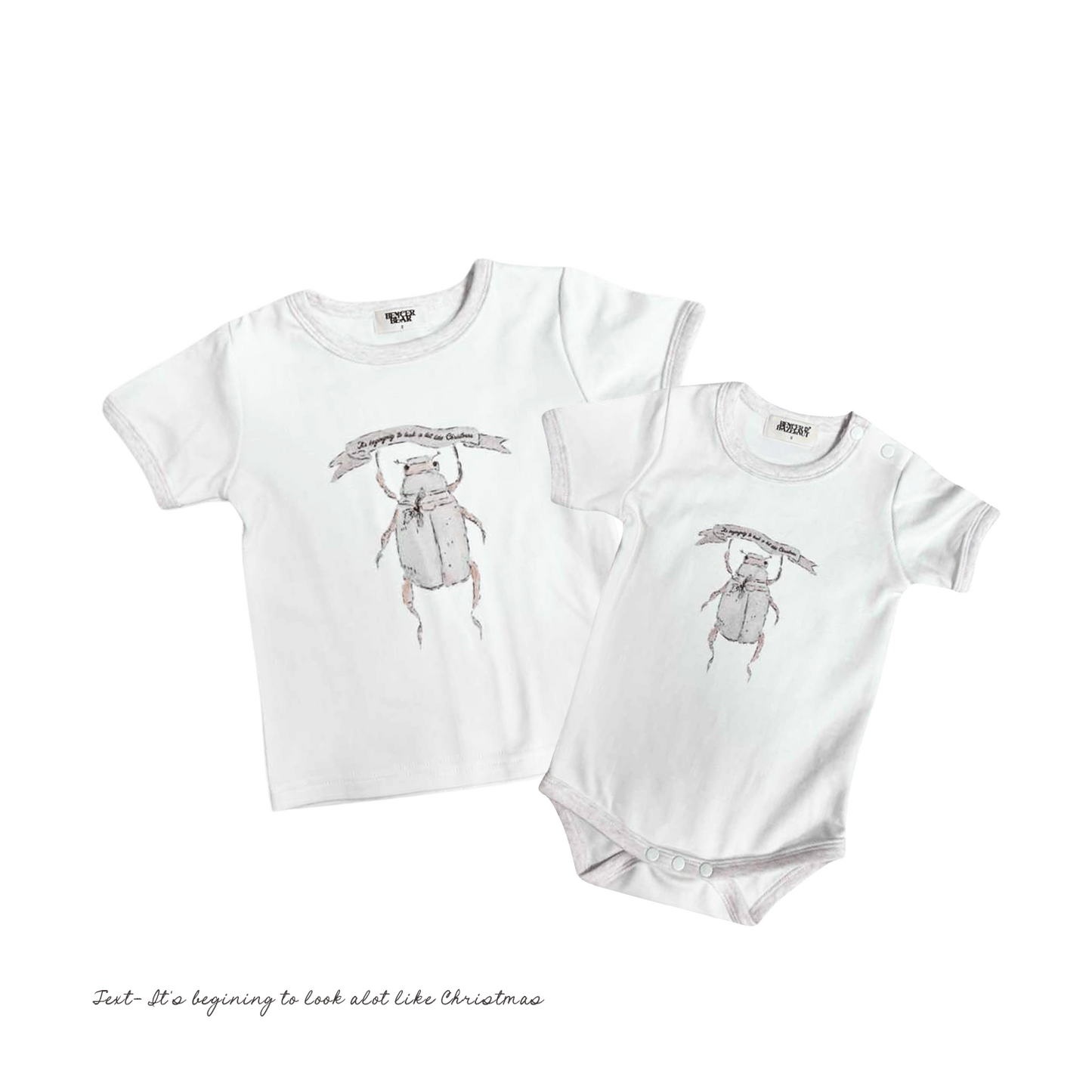 Christmas Beetle Bodysuit/Tee