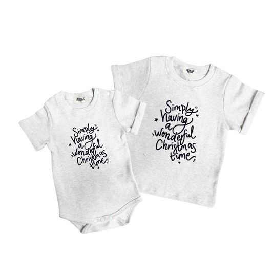 Simply Having A Wonderful Christmas Time Bodysuit/Tee