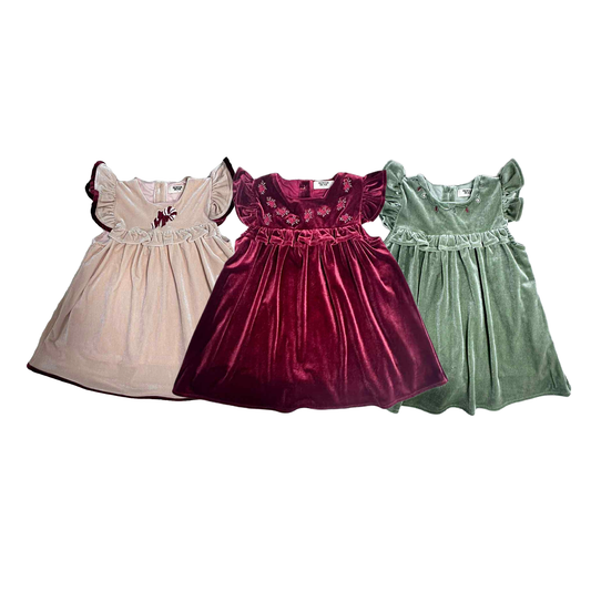 Velvet Girls Dress (2-12)